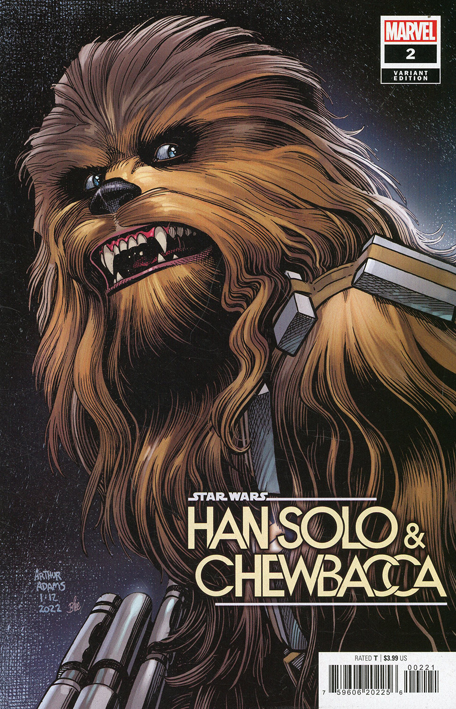 Han Solo & Chewbacca #2 (Arthur Adams Variant Cover) (18.05.2022)