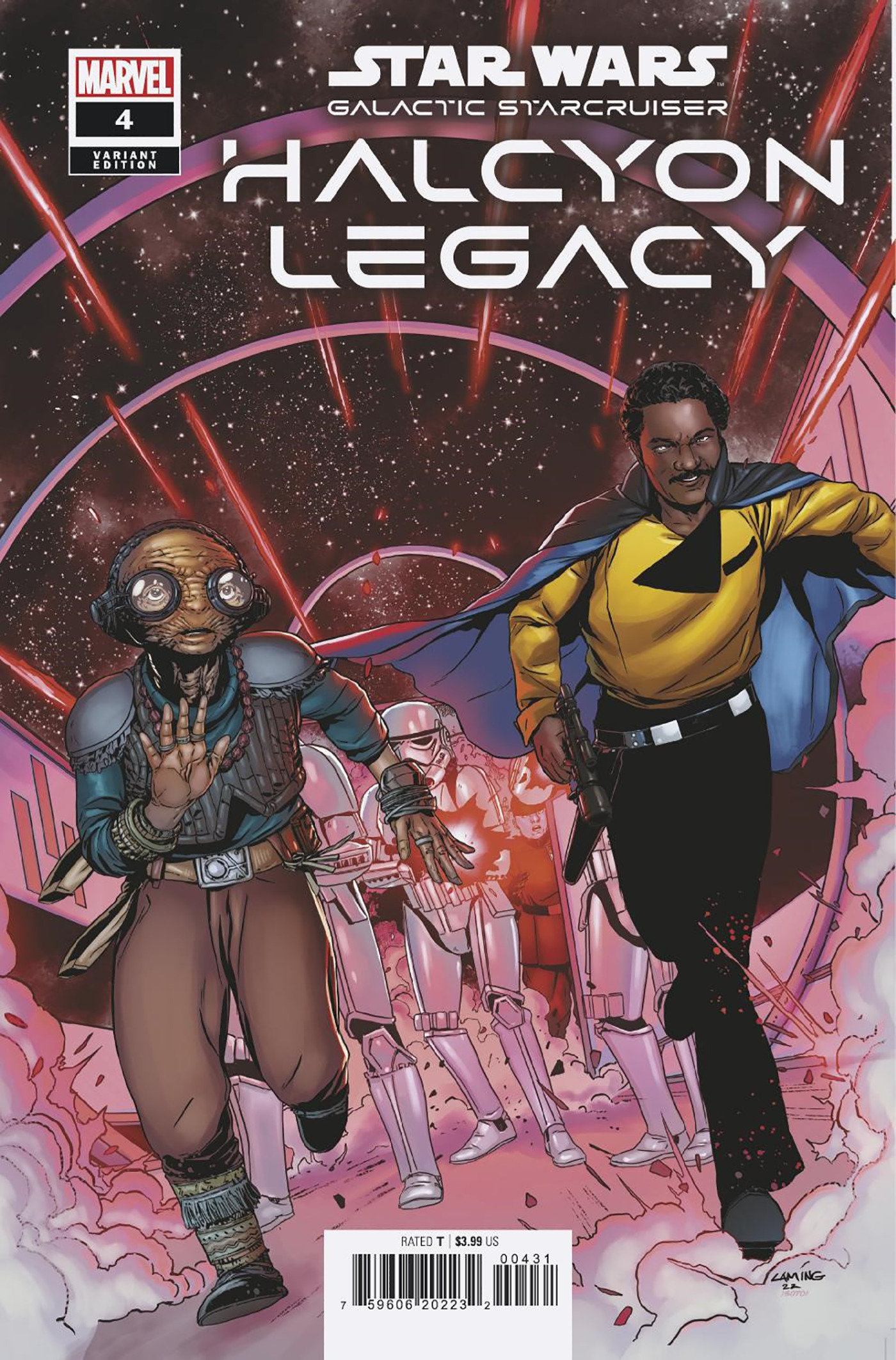 Galactic Starcruiser: Halcyon Legacy #4 (Marc Laming Variant Cover) (06.07.2022)