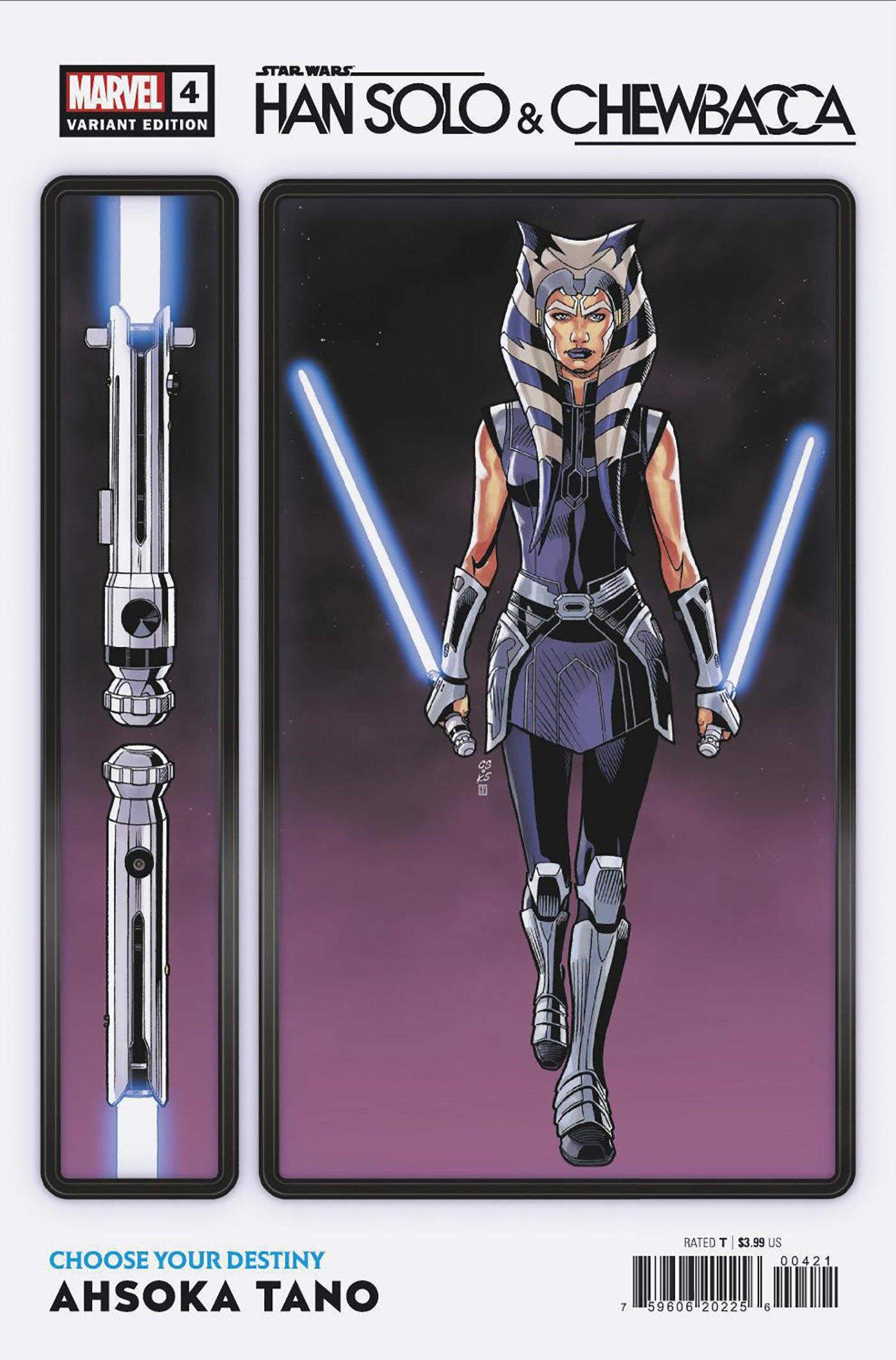 Han Solo & Chewbacca #4 (Chris Sprouse "Ahsoka Tano" Choose Your Destiny Variant Cover) (20.07.2022)