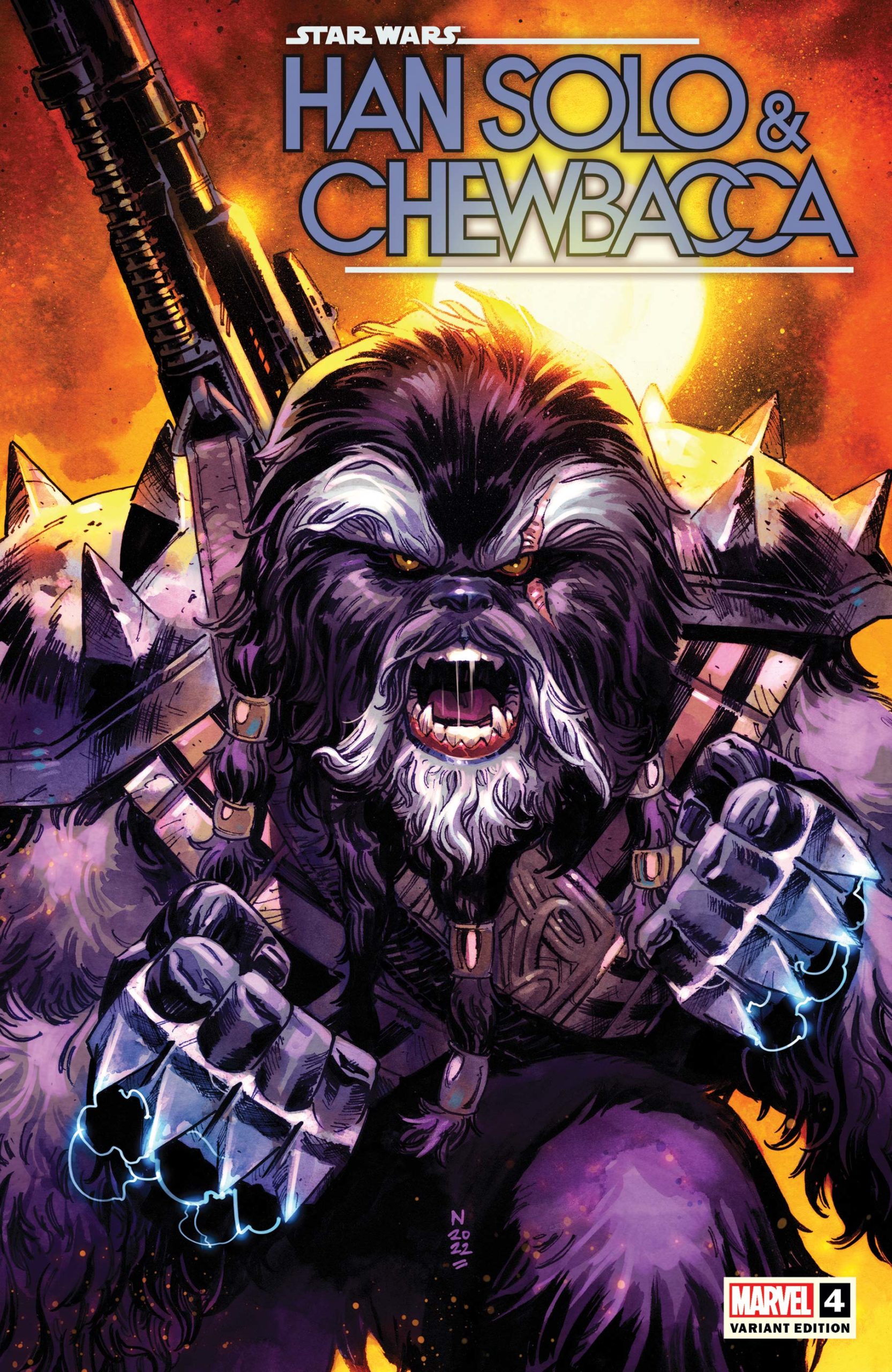 Han Solo & Chewbacca #4 (Nic Klein Variant Cover)
