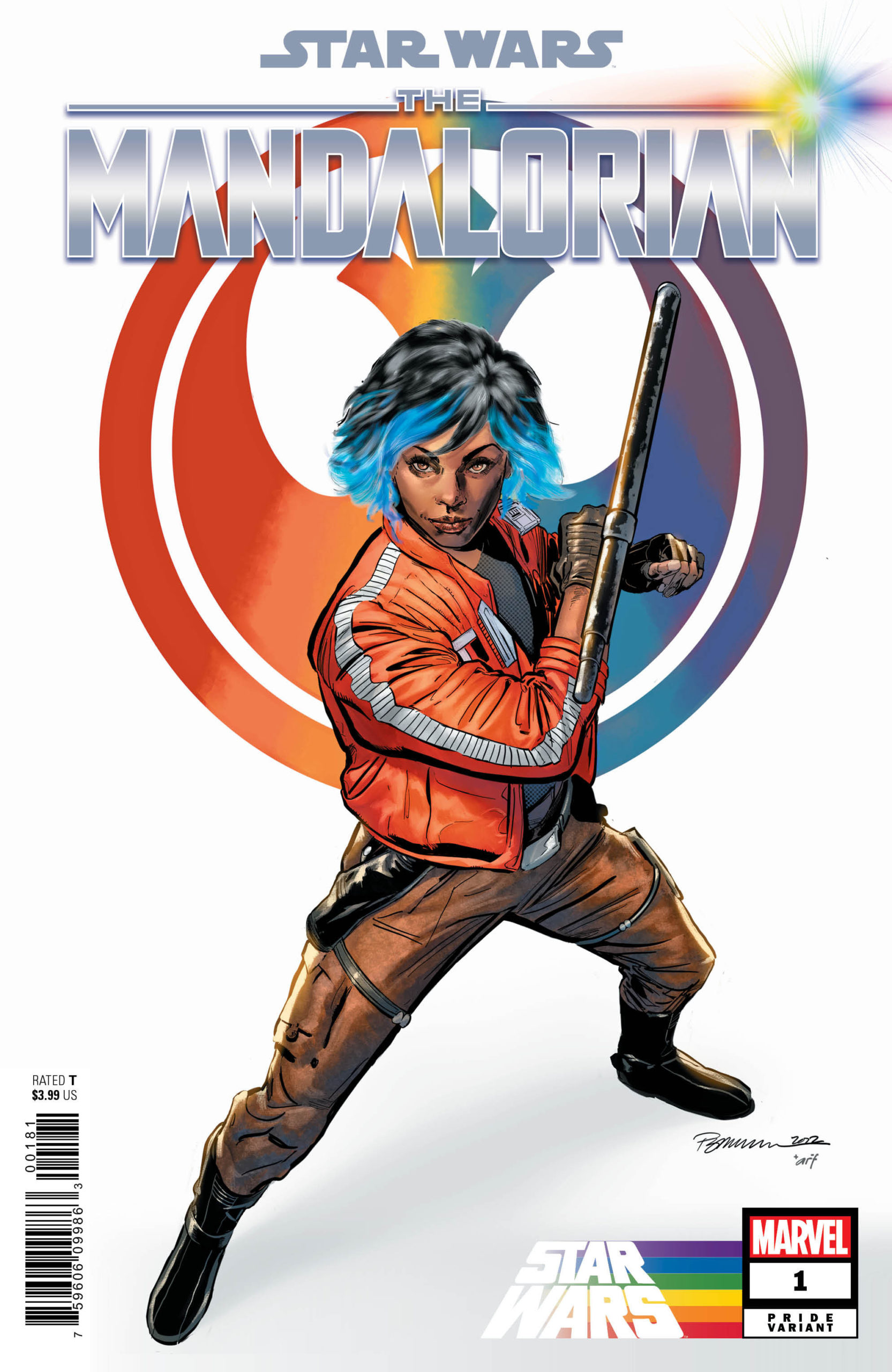 The Mandalorian #1 (Phil Jimenez Pride Variant Cover) (13.07.2022)