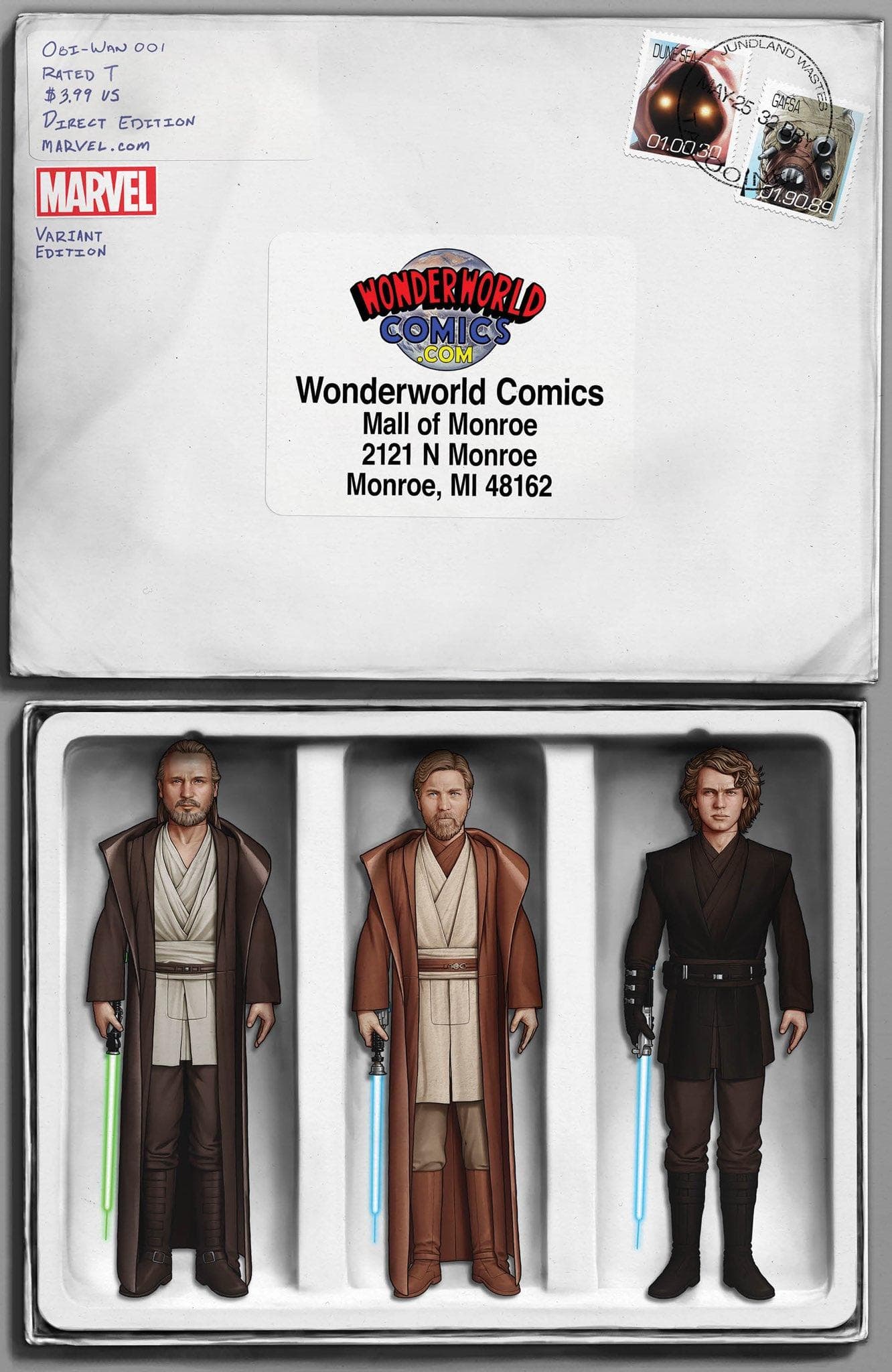 Obi-Wan #1 (John Tyler Christopher Wonderworld Comics Variant Cover) (26.05.2022)