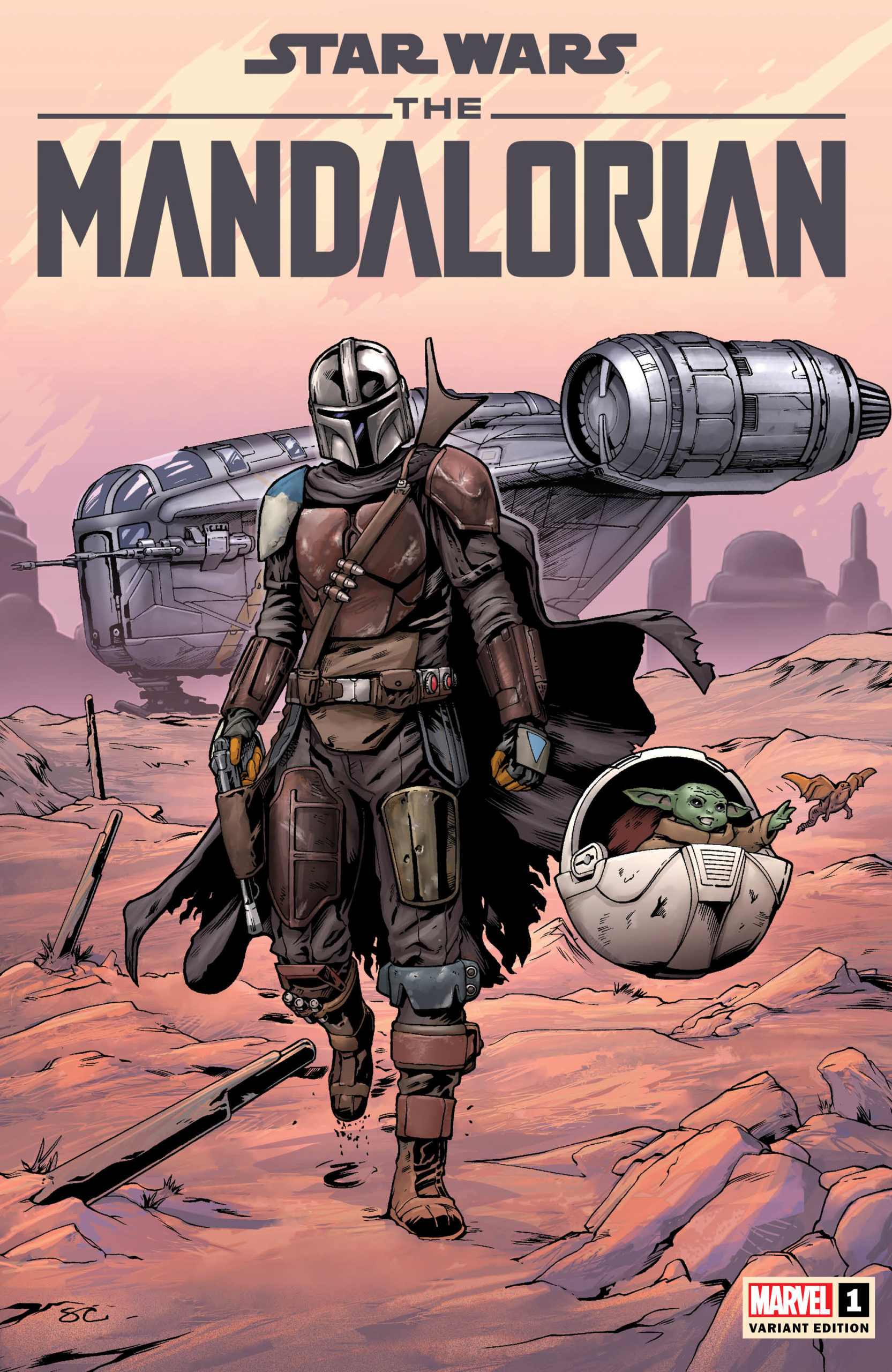 The Mandalorian #1 (Steve Cummings Modern Era Comics Variant Cover) (06.07.2022)