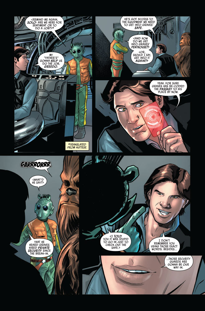 Han Solo & Chewbacca #2: The Crystal Run, Part 2 preview page 4