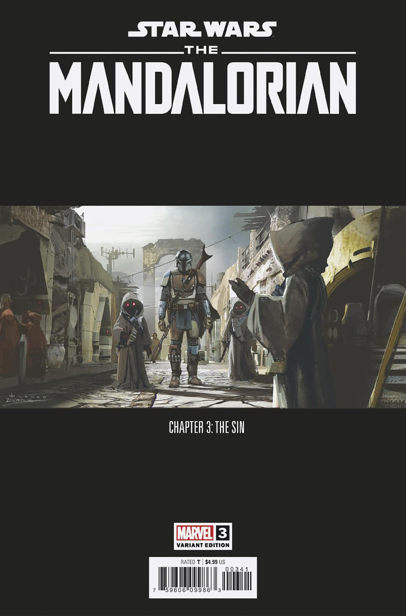 The Mandalorian #3 (Concept Art Variant Cover) (21.09.2022)