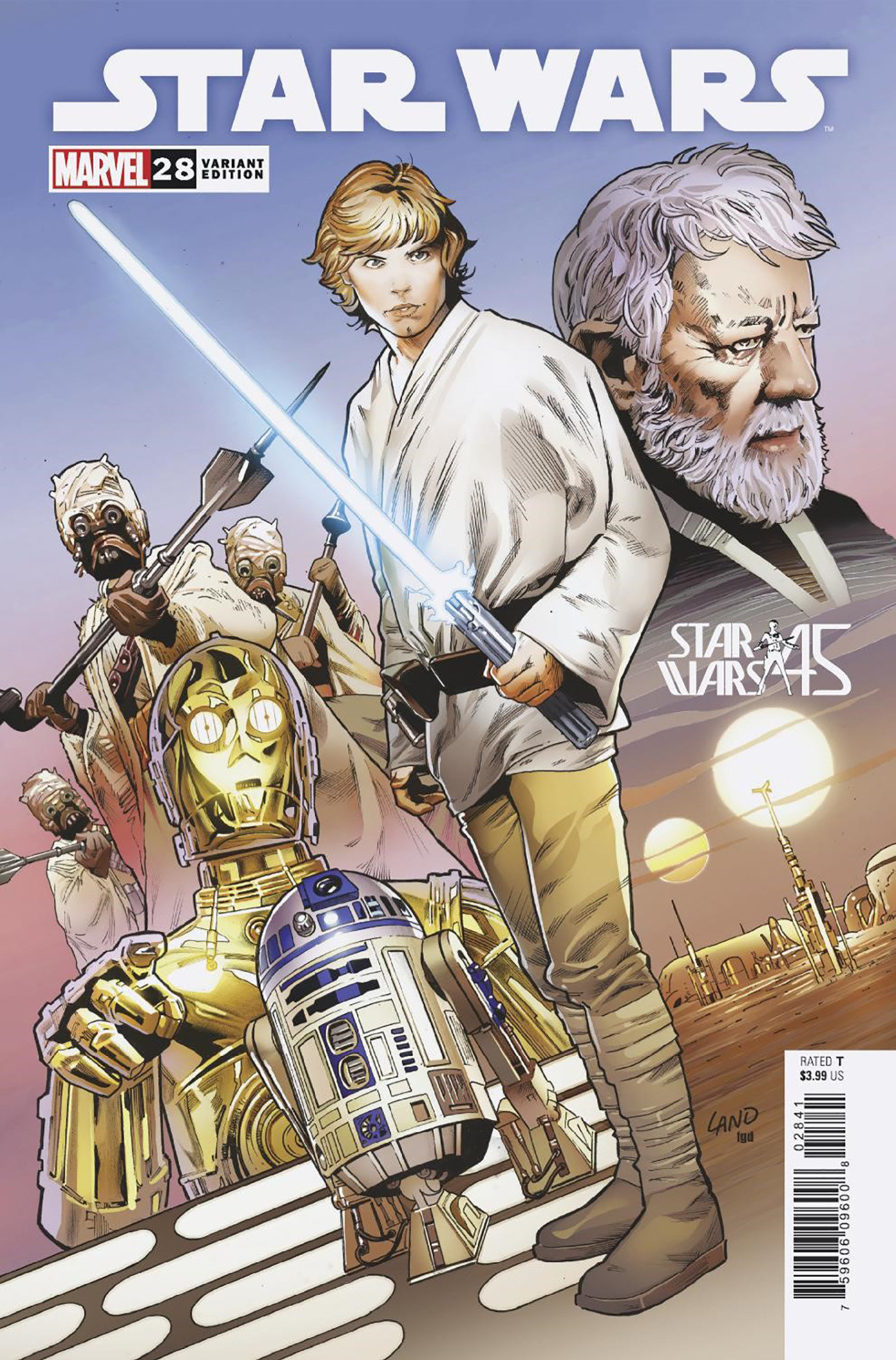 Star Wars #28 (Greg Land A New Hope 45th Anniversary Variant Cover) (12.10.2022)