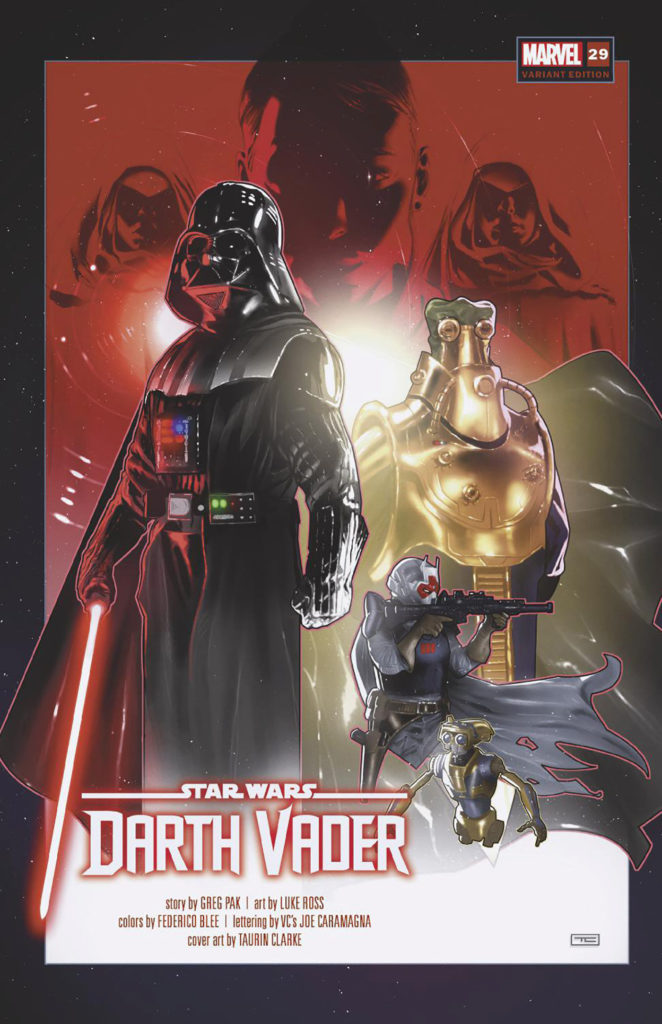 Darth Vader #29 (Taurin Clarke "Revelations" Variant Cover) (30.11.2022)