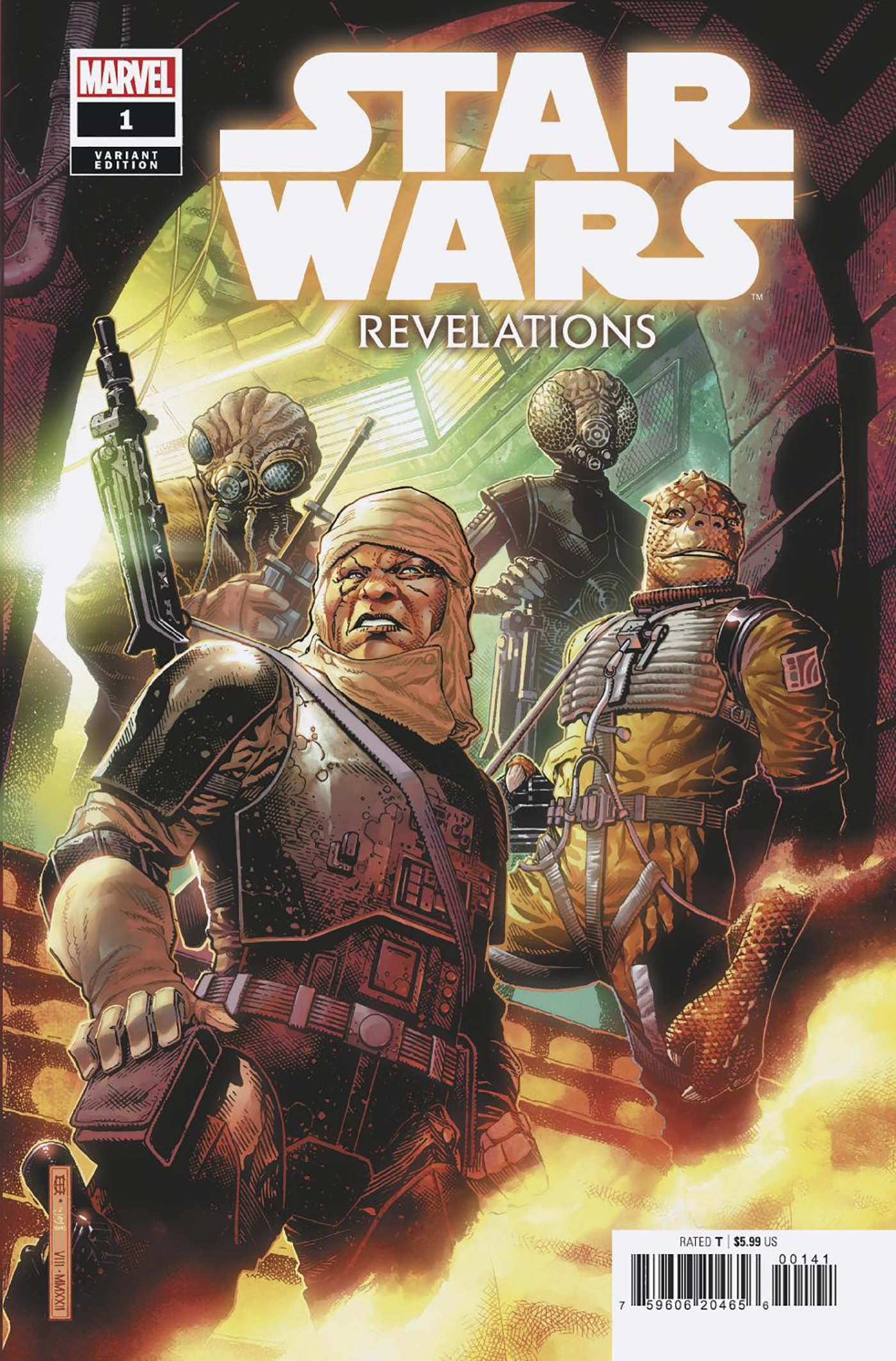 Star Wars: Revelations #1 (Jim Cheung Variant Cover) (23.11.2022)