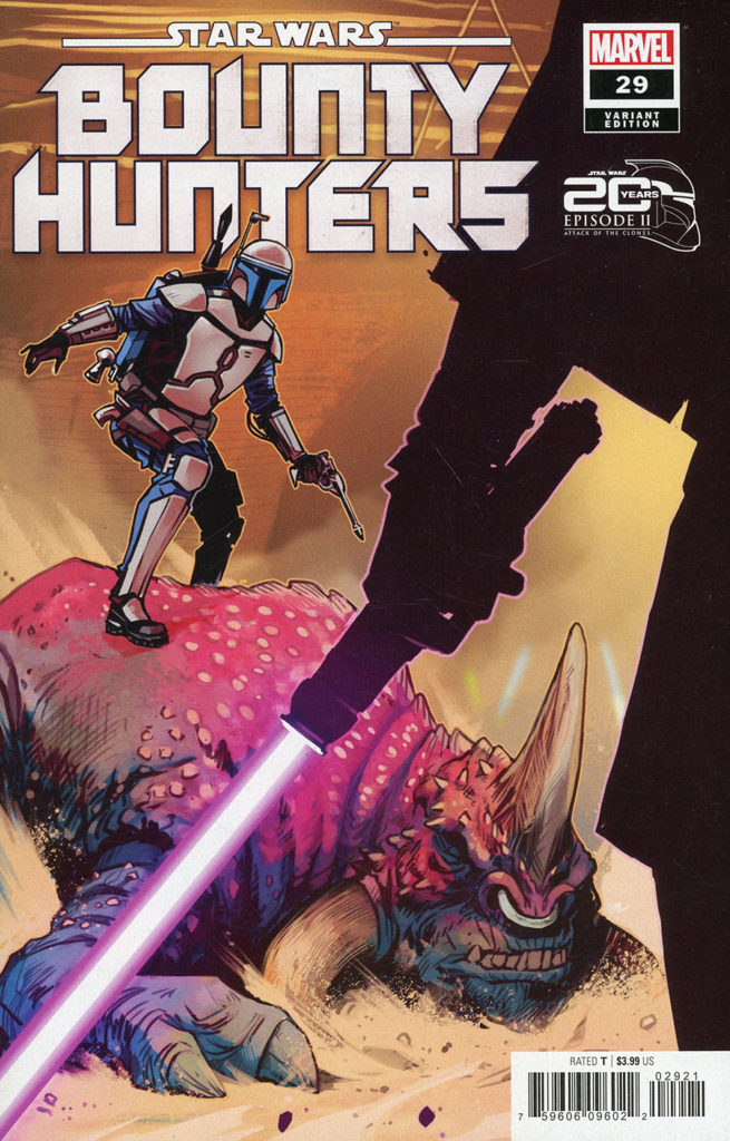 Bounty Hunters #29 (Caspar Wijngaard Attack of the Clones 20th Anniversary Variant Cover) (07.12.2022)