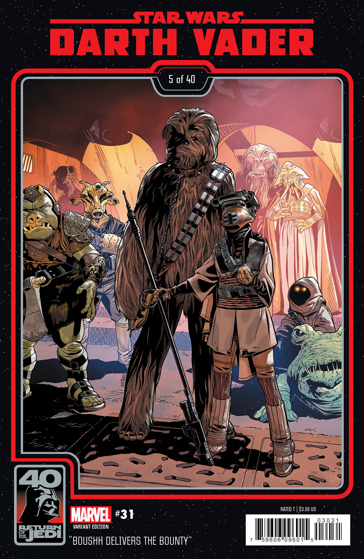 Darth Vader #31 (Chris Sprouse Return of the Jedi 40th Anniversary Variant Cover 5 of 40) (08.02.2023)