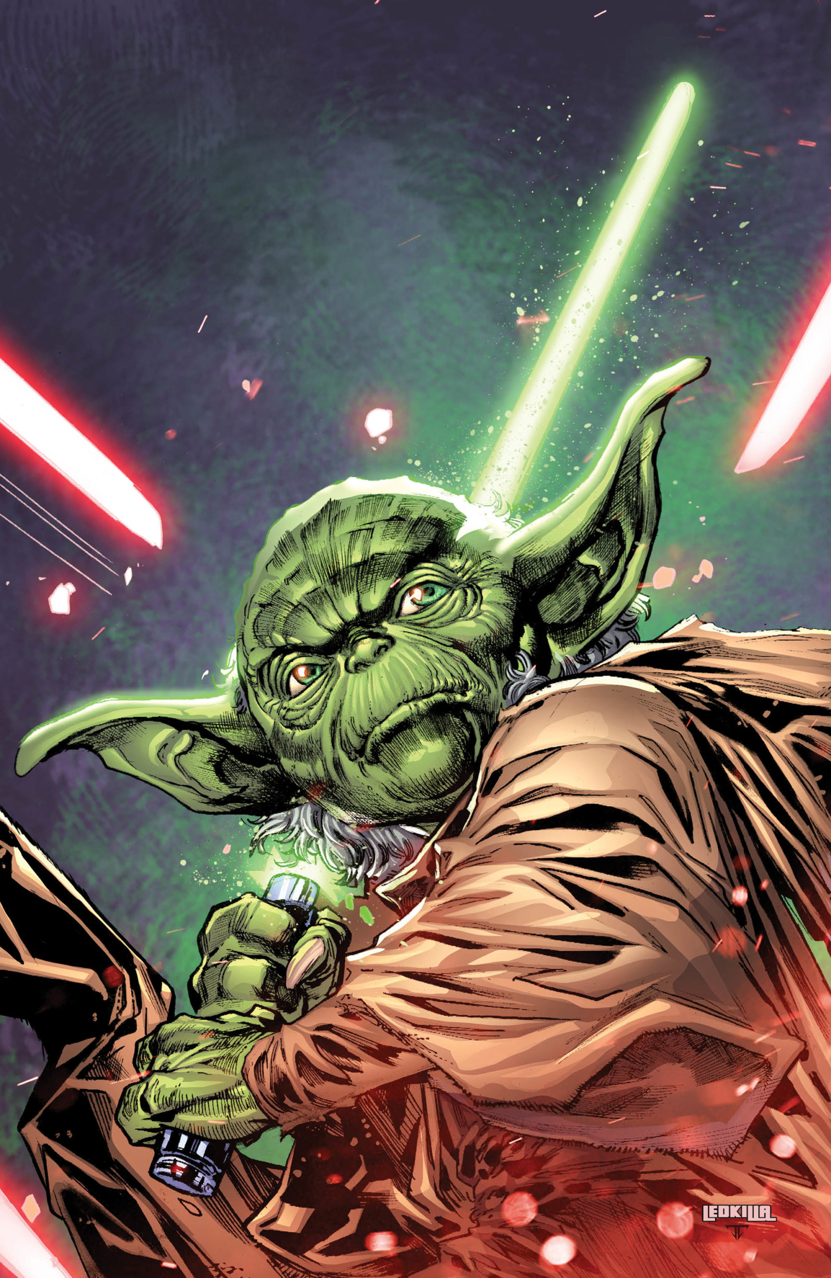 Yoda #1 (Ken Lashley Frankie's Comics Virgin Variant Cover) (23.11.2022)