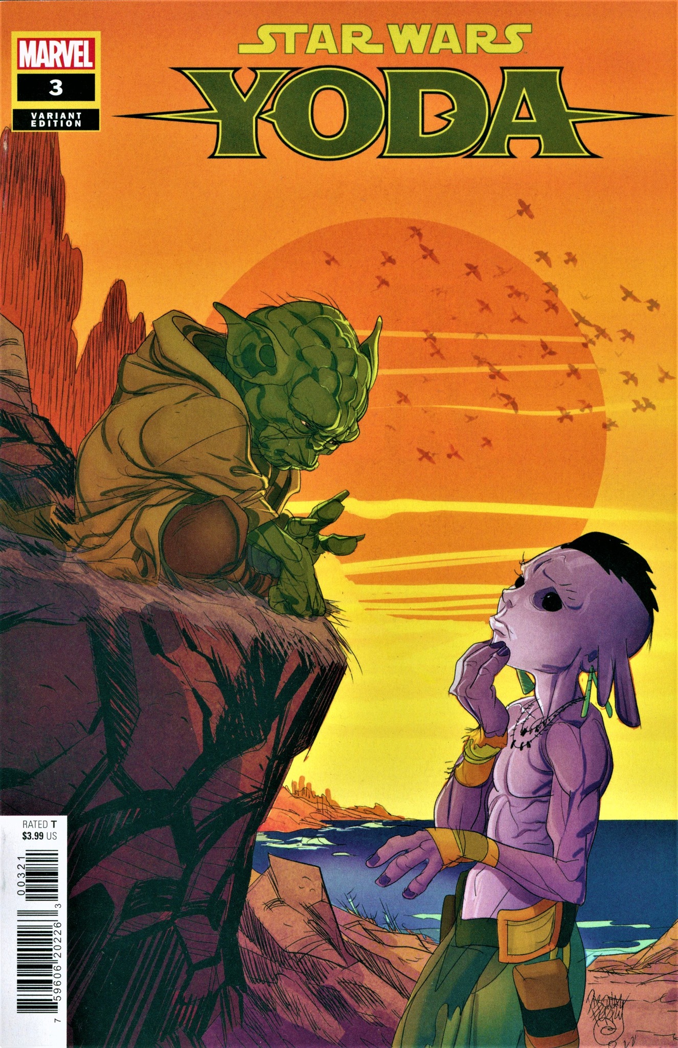 Yoda #3 (Pasqual Ferry Variant Cover)