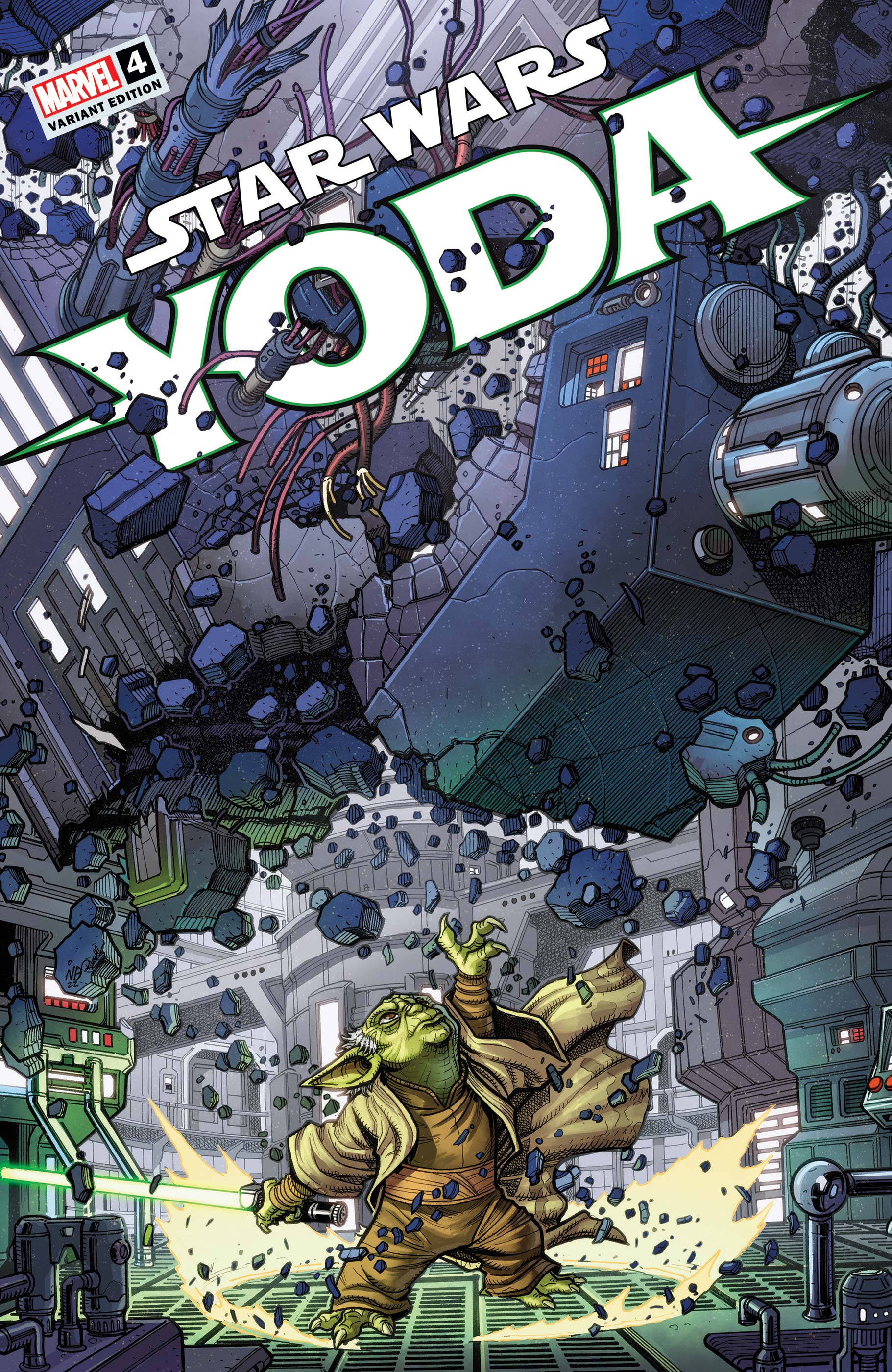 Yoda #4 (Nick Bradshaw Variant Cover)