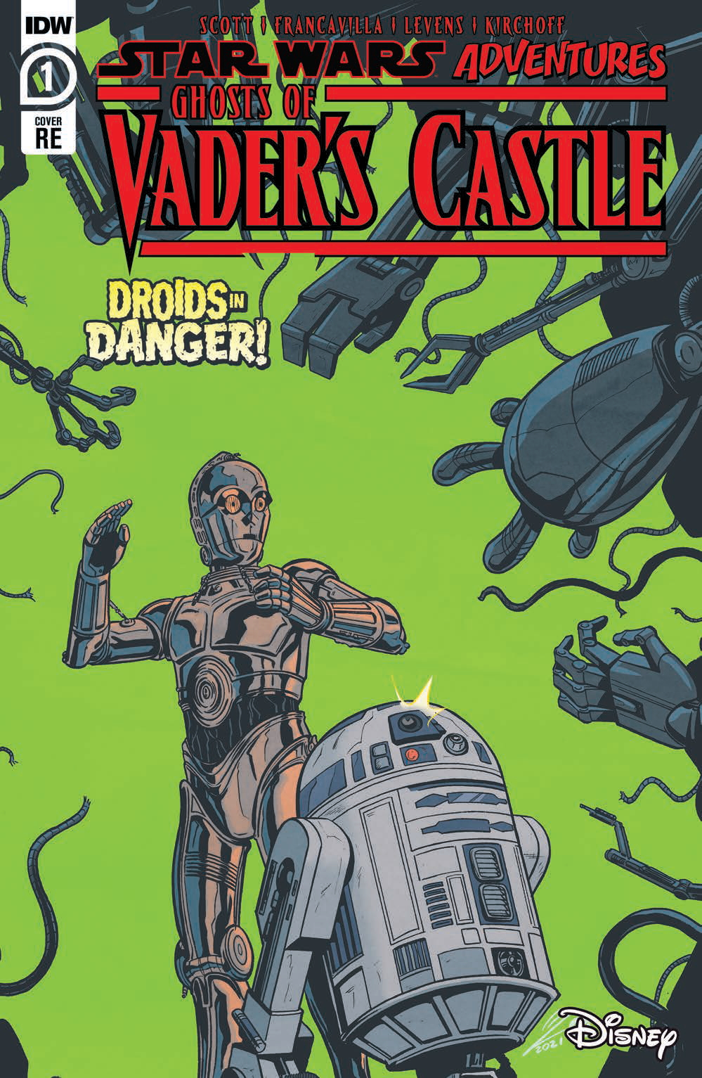 Ghosts of Vader's Castle #1 (Megan Levens Diamond Retailers Summit 2021 Variant Cover) (26.09.2021)