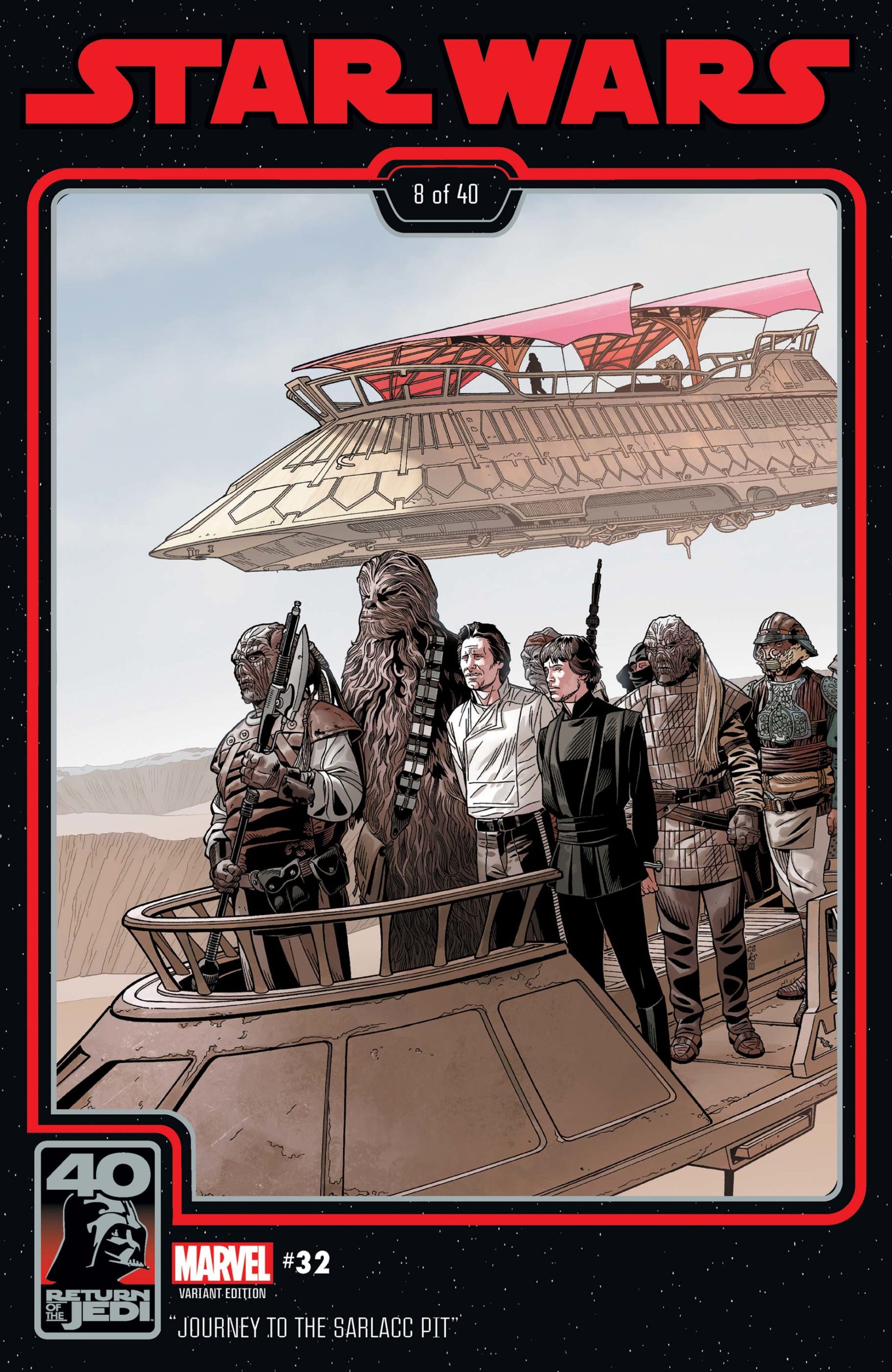 Star Wars #32 (Chris Sprouse Return of the Jedi 40th Anniversary Variant Cover) (01.03.2023)
