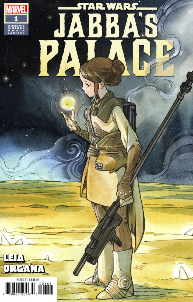 Return of the Jedi: Jabba's Palace #1 (Peach Momoko "Leia" Women's History Month Variant Cover)