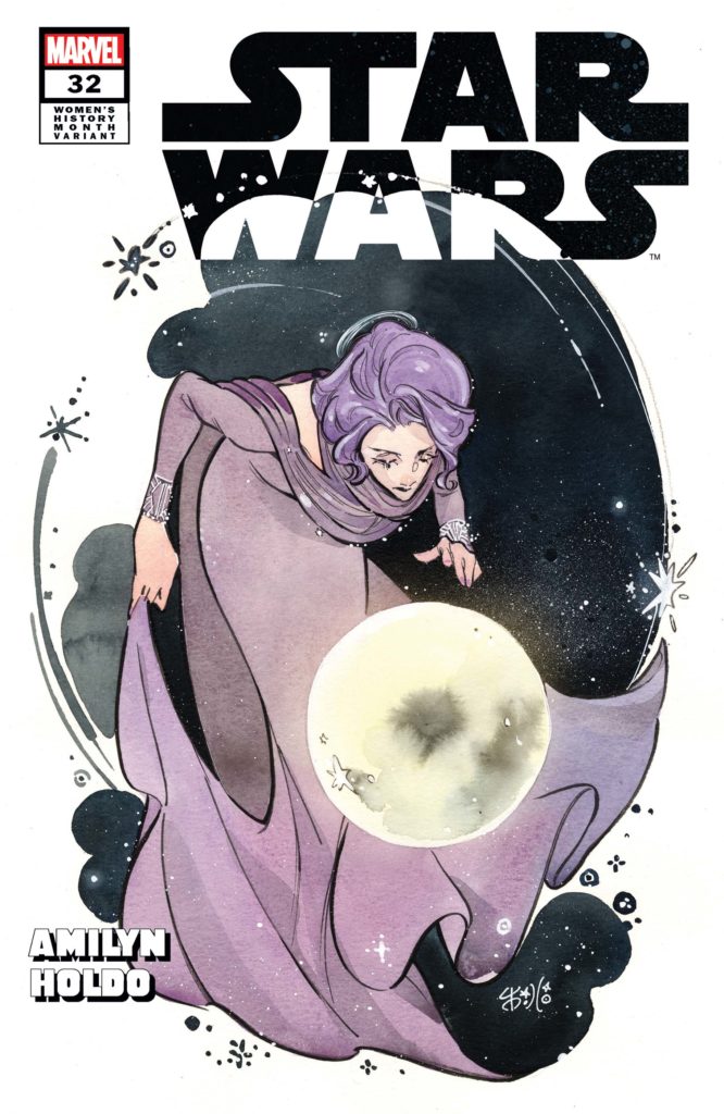 Star Wars #32 (Peach Momoko "Amilyn Holdo" Women's History Month Variant Cover)