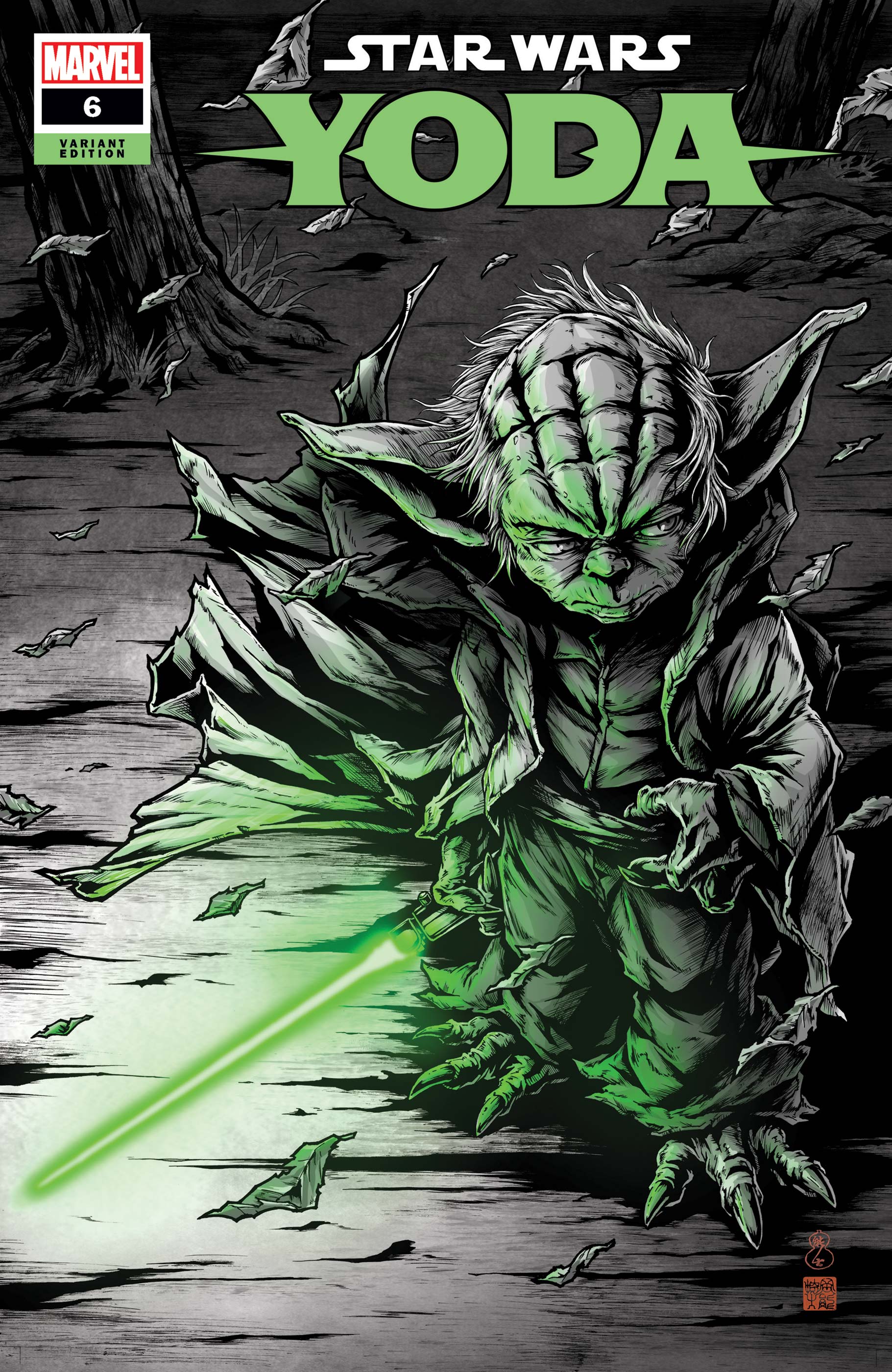 Yoda #6 (Takashi Okazaki Variant Cover)