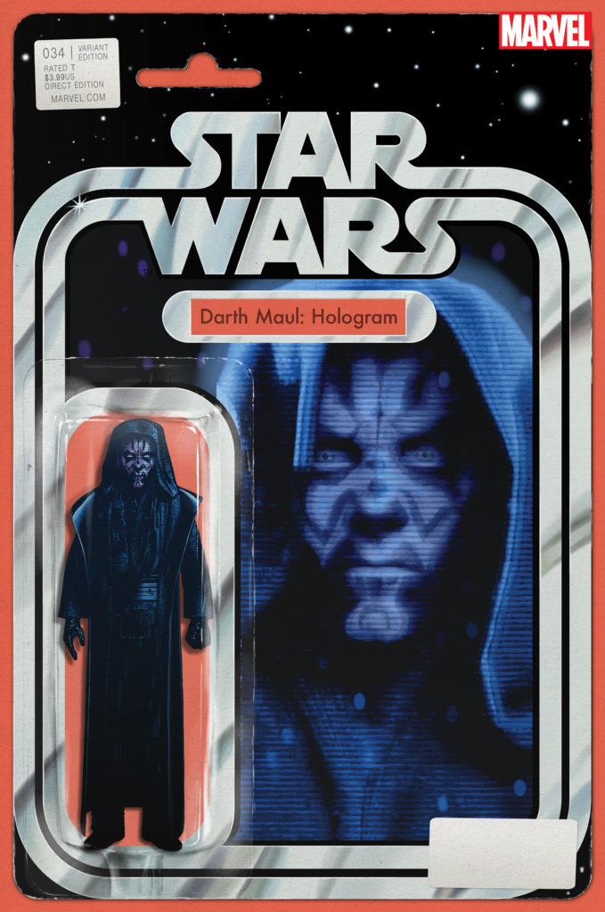 Star Wars #34 ("Darth Maul: Hologram" Action Figure Variant Cover) (03.05.2023)