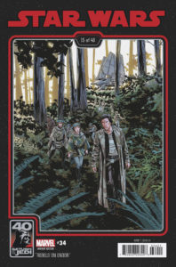 Star Wars #34 (Chris Sprouse Return of the Jedi 40th Anniversary Variant Cover 15 of 40) (03.05.2023)