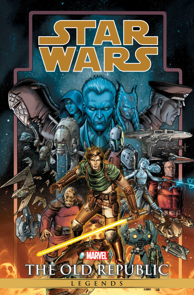 Star Wars Legends: The Old Republic Omnibus Volume 1 (Dustin Weaver Direct Market Cover, New Printing) (18.03.2025)