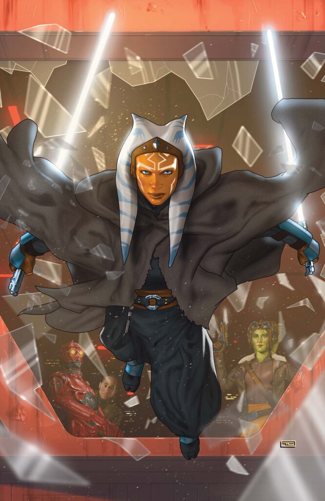 Ahsoka #2 (Taurin Clarke Virgin Variant Cover) (28.08.2024)