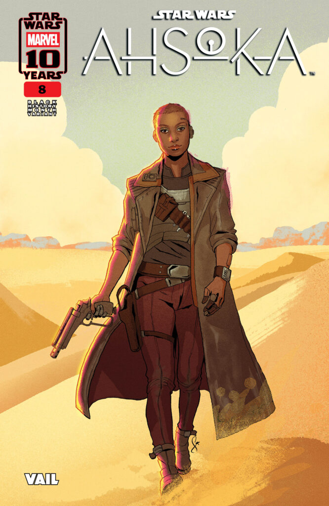 Ahsoka #8 (Ernanda Souza Black History Month Variant Cover) (19.02.2025)