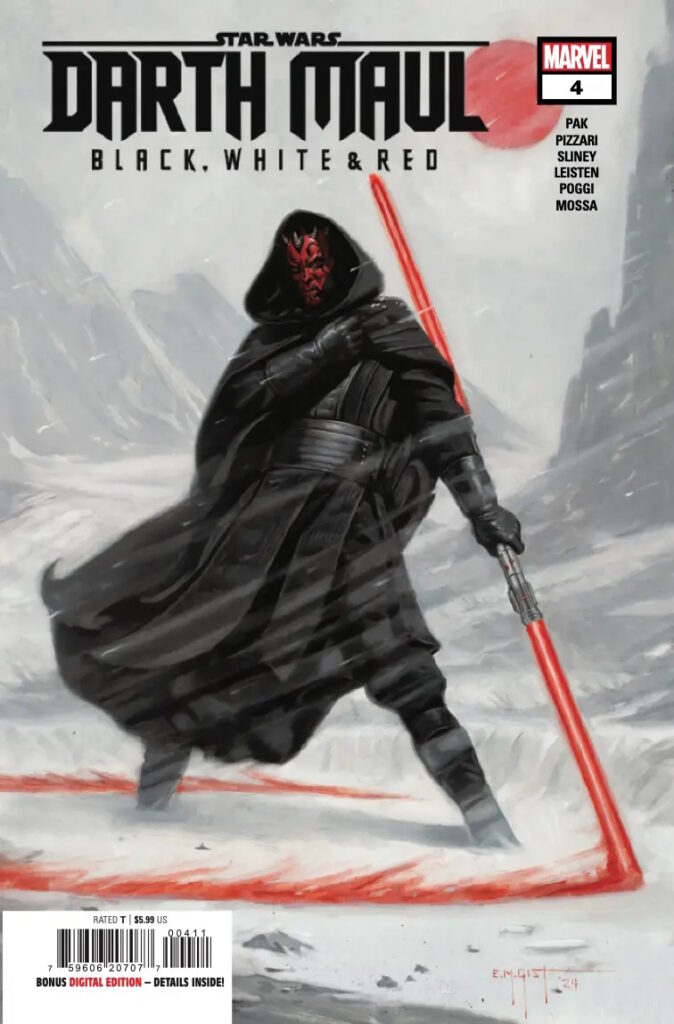 Darth Maul: Black, White & Red #4 (31.07.2024)