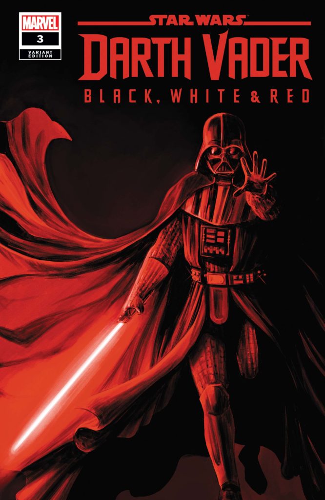 Darth Vader: Black, White & Red #3 (Carmen Carnero Variant Cover) (28.06.2023)