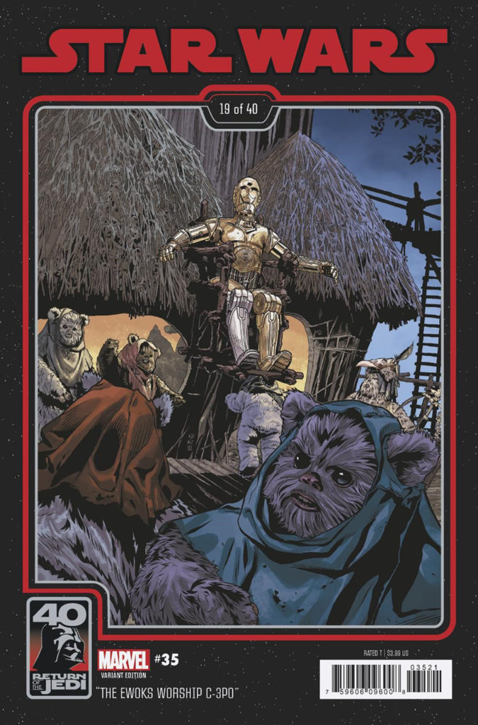 Star Wars #35 (Chris Sprouse Return of the Jedi 40th Anniversary Variant Cover 19 of 40) (07.06.2023)