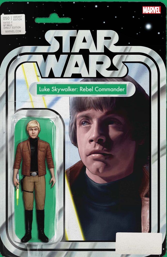 Star Wars #50 ("Luke Skywalker: Rebel Commander" Action Figure Variant Cover) (11.09.2024)