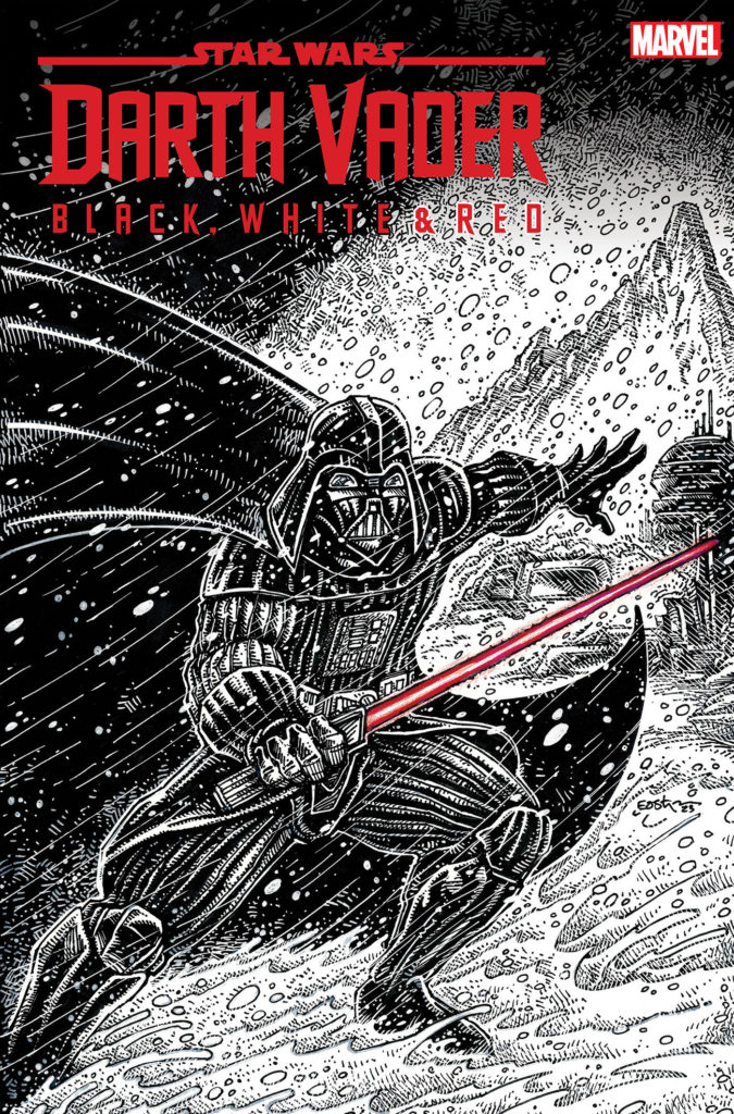 Darth Vader: Black, White & Red #4 (Kevin Eastman Variant Cover) (26.07.2023)