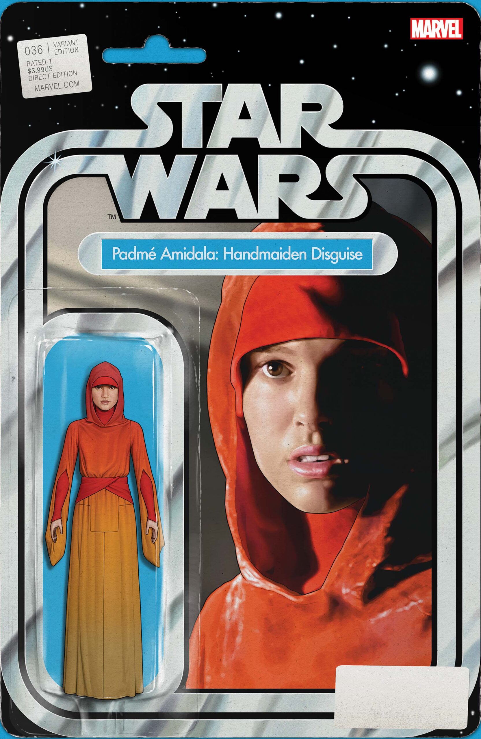 Star Wars #36 ("Padmé Amidala: Handmaiden Disguise" Action Figure Variant Cover) (05.07.2023)