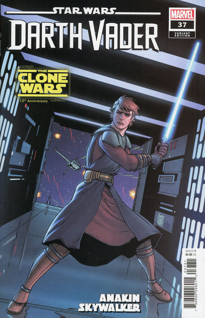 Darth Vader #37 (Giuseppe Camuncoli "Anakin Skywalker" The Clone Wars 15th Anniversary Variant Cover) (16.08.2023)