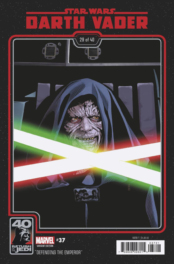 Darth Vader #37 (Chris Sprouse Return of the Jedi 40th Anniversary Variant Cover 29 of 40) (16.08.2023)