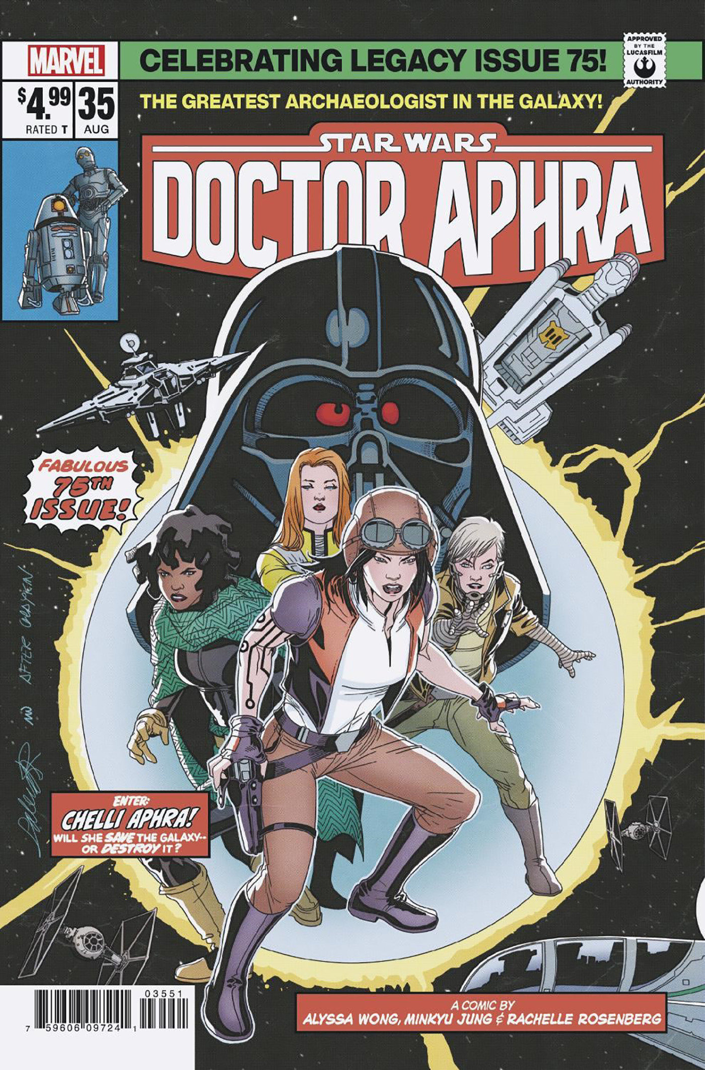 Doctor Aphra #35 (Salvador Larroca 75th Legacy Homage Variant Cover) (23.08.2023)
