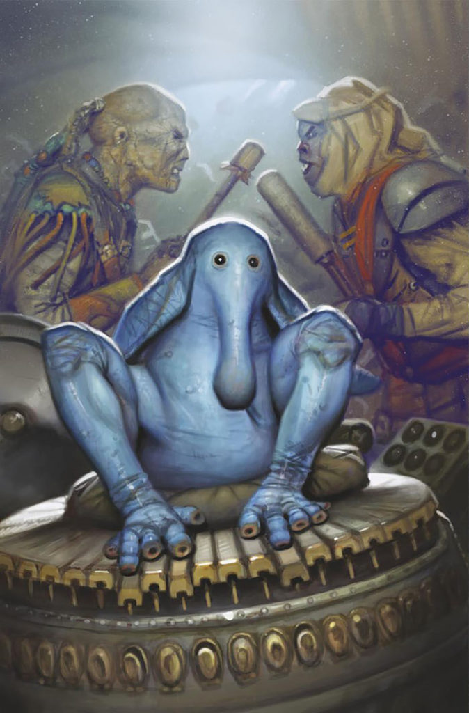 Return of the Jedi: Max Rebo #1 (Ryan Brown Virgin Variant Cover) (09.08.2023)