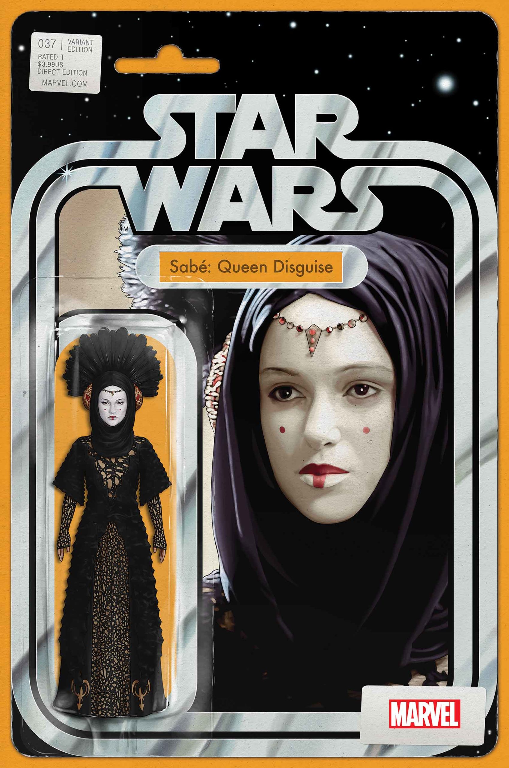 Star Wars #37 ("Sabé: Queen Disguise" Action Figure Variant Cover) (09.08.2023)