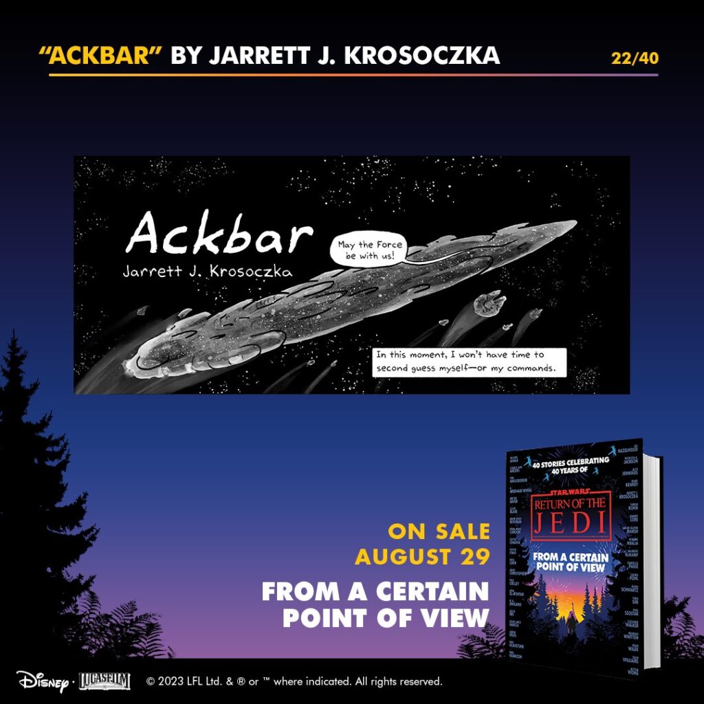 Story #22: "Ackbar" von Jarett J. Krosoczka (Admiral Ackbar)