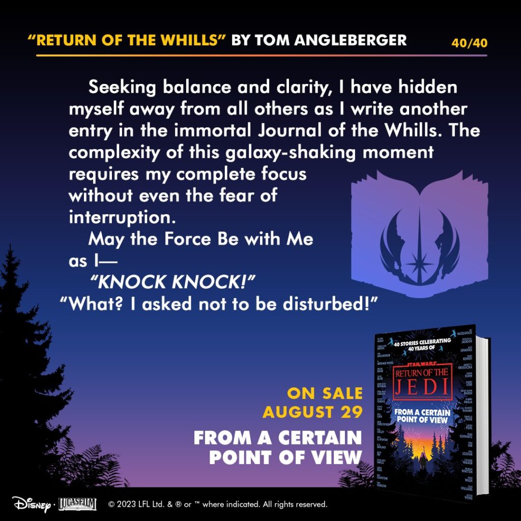 Story #40: "Return of the Whills" von Tom Angleberger (Whills)