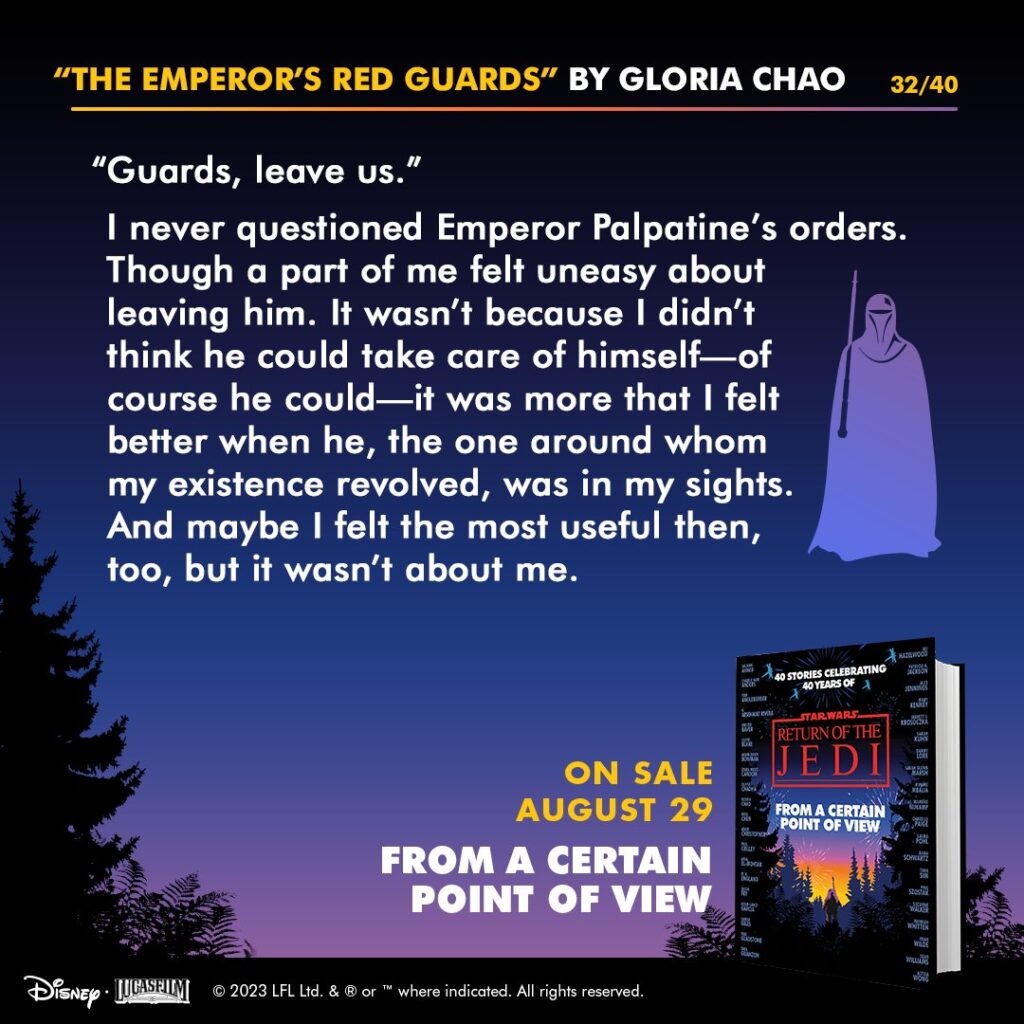 Story #32: "The Emperor's Red Guards" von Gloria Chao (Red Guard)