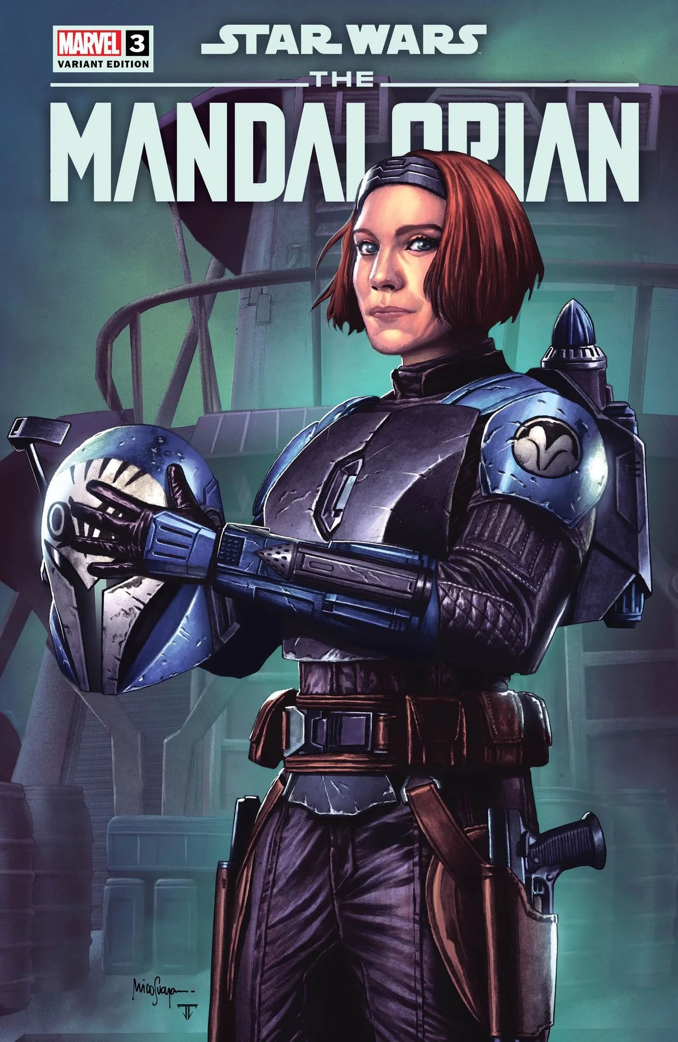 The Mandalorian Season Two #3 (Mico Suayan Unknown Comics Variant Cover) (30.08.2023)