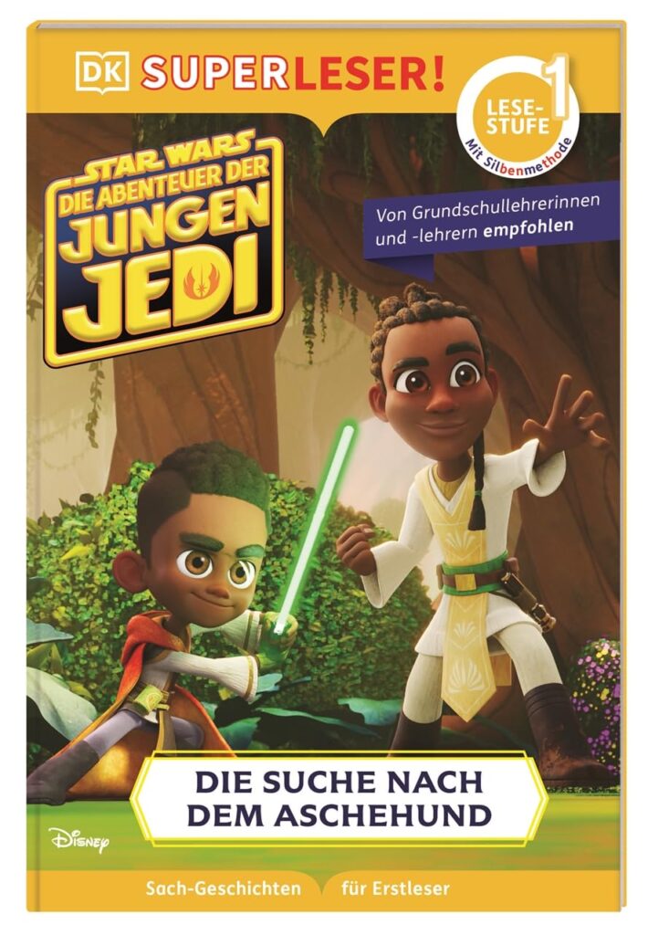 Die Abenteuer der jungen Jedi: Die Suche nach dem Aschehund (SUPERLESER! Stufe 1) (28.07.2025)