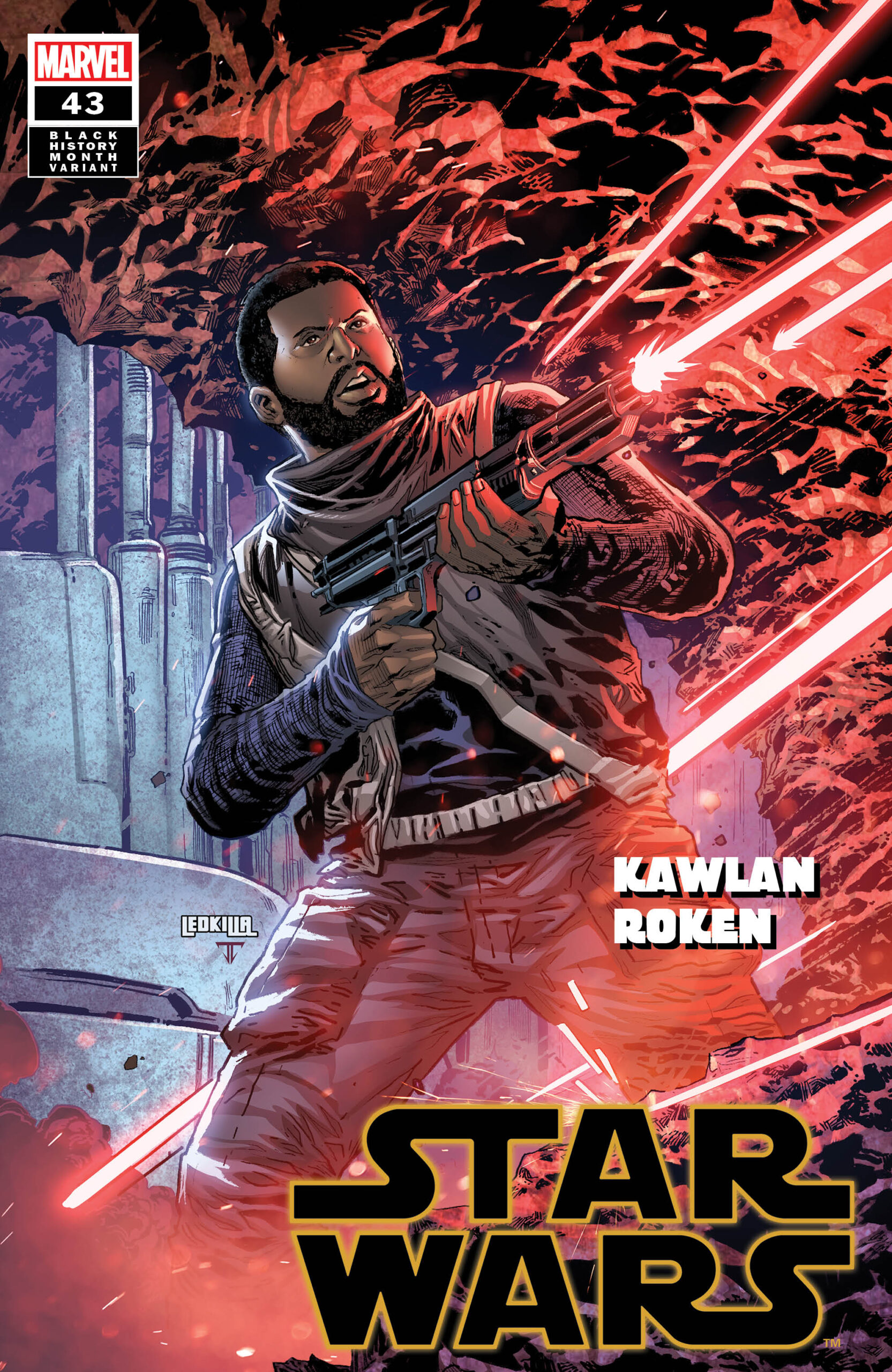 Star Wars #43 (Ken Lashley "Kawlan Roken" Black History Month Variant Cover) (21.02.2024)