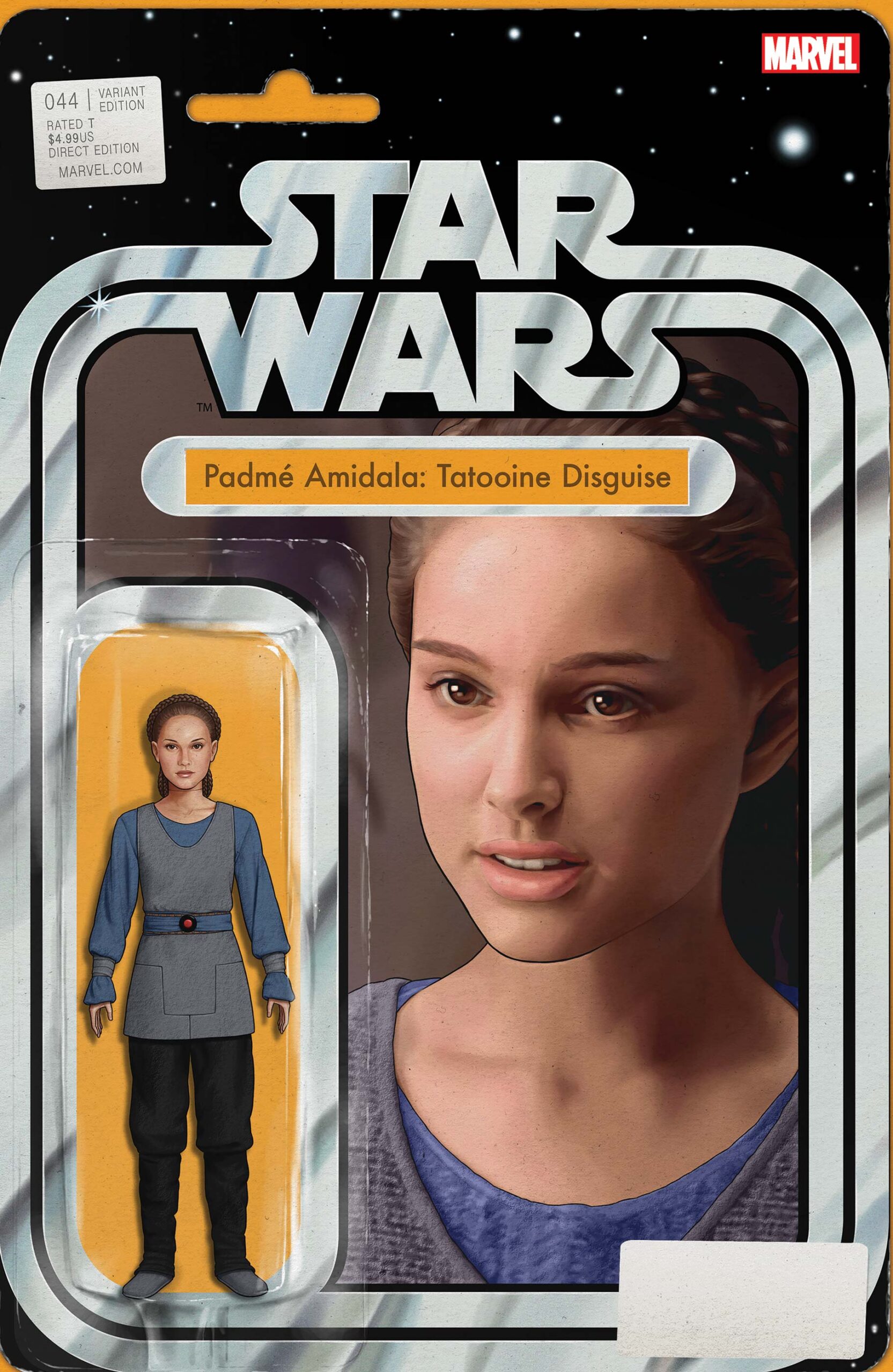 Star Wars #44 ("Padmé Amidala: Tatooine Disguise" Action Figure Variant Cover) (06.03.2024)