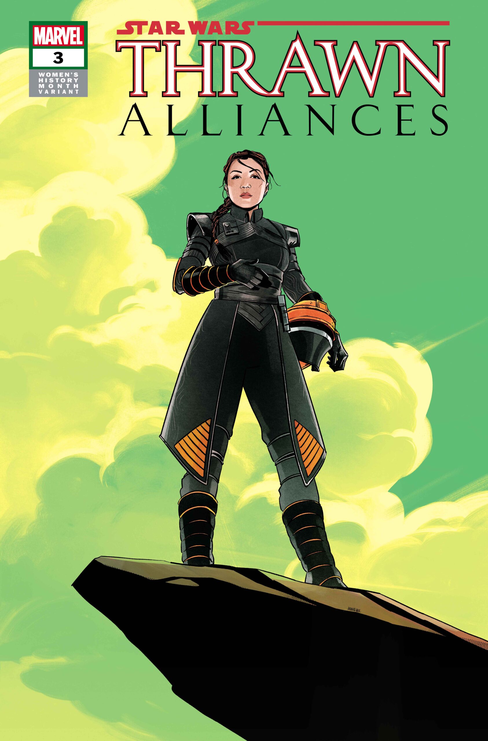 Thrawn: Alliances #3 (Annie Wu "Fennec Shand" Women's History Month Variant Cover) (20.03.2024)