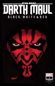 Darth Maul: Black, White & Red #1 (David Marquez Variant Cover) (24.04.2024)
