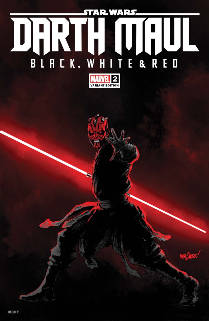 Darth Maul: Black, White & Red #2 (David Marquez Variant Cover) (29.05.2024)