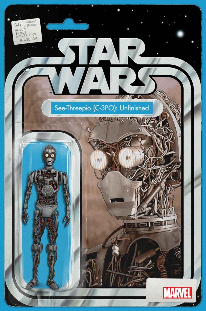 Star Wars #47 ("See-Threepio (C-3PO): Unfinished" Action Figure Variant Cover) (05.06.2024)