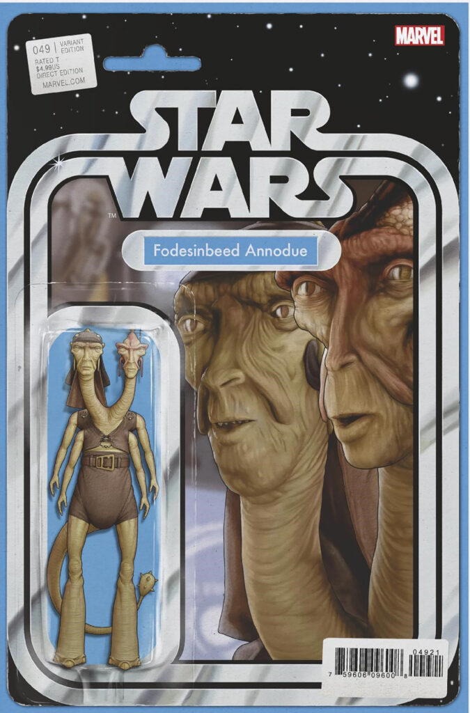 Star Wars #49 ("Fodesinbeed Annodue" Action Figure Variant Cover) (21.08.2024)